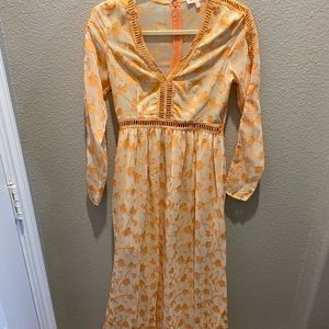 Long sleeve formal dress